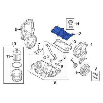 Volvo OE - Engine Valve Cover