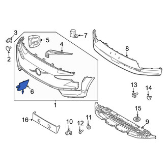 Volvo OE - Front Tow Eye Cap