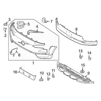 Volvo OE - Front Bumper - Bumper & Components (Bumper Cover)
