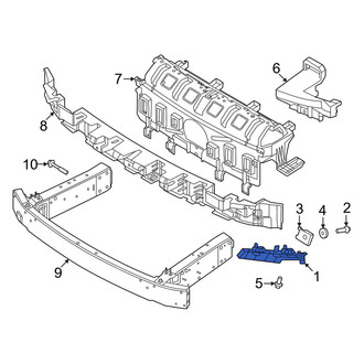 Volvo OE - Front Left Bumper Guide