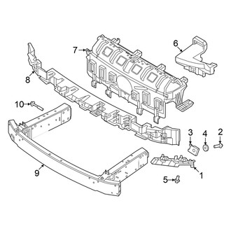 Volvo OE - Front Bumper - Bumper & Components (Mounting Support)