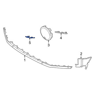 Volvo OE - Front Lower Center Bumper Trim