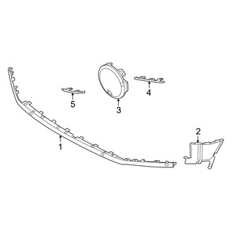 Volvo OE - Front Bumper - Exterior Trim