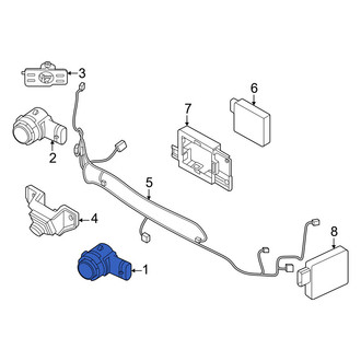 Volvo OE - Rear Left Parking Aid Sensor