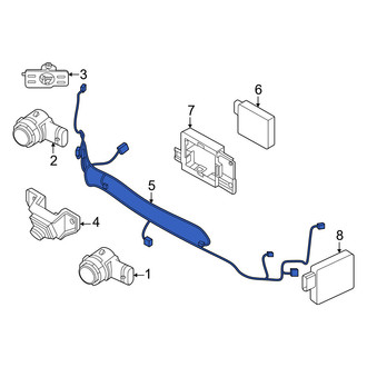 Volvo OE - Front Parking Aid System Wiring Harness