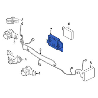 Volvo OE - Cruise Control Distance Sensor Bracket