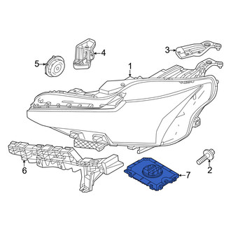 Volvo OE - Front Headlight Control Module
