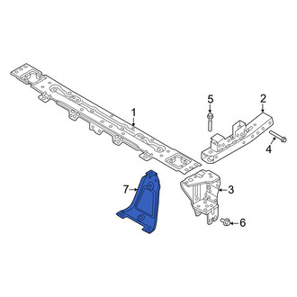 Volvo OE - Front Hood Latch Support