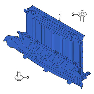 Volvo OE - Front Radiator Support Air Deflector