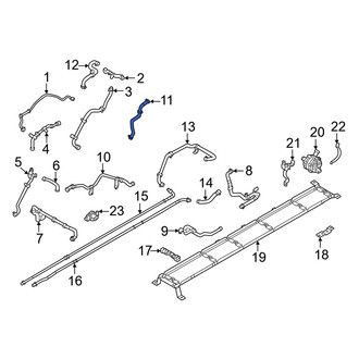Volvo OE - Front Upper Engine Coolant Pipe