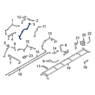 Volvo OE - Front Upper Engine Coolant Pipe