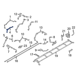 Volvo OE - Front Upper Engine Coolant Pipe