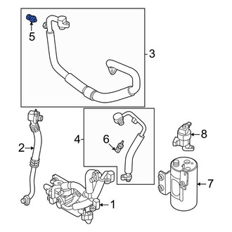 Volvo OE - A/C Refrigerant Pressure Sensor