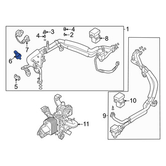Volvo OE - A/C Refrigerant Pressure Sensor