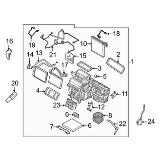 Volvo OE - A/C Evaporator Temperature Sensor