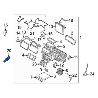 Volvo OE - HVAC Duct Air Temperature Sensor