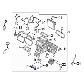Volvo OE - Cabin Air Filter Cover