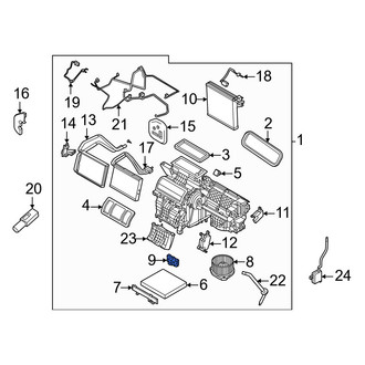 Volvo OE - HVAC Control Module