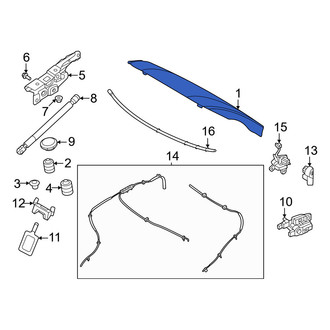 Volvo OE - Front Hood Panel