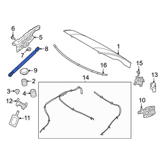 Volvo OE - Hood Lift Support