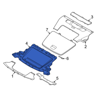 Volvo OE - Front Trunk Floor Storage Box