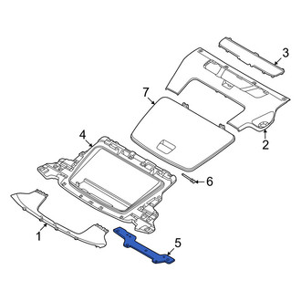Volvo OE - Trunk Floor Storage Box Bracket