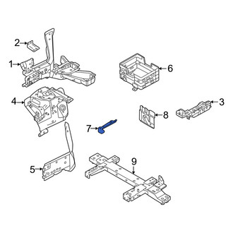Volvo OE - Front Floor Pan Bracket