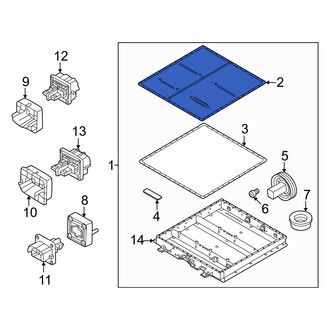Volvo OE - Drive Motor Battery Pack Cover