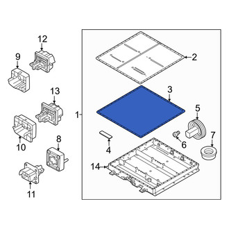 Volvo OE - Drive Motor Battery Pack Cover Seal