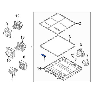 Volvo OE - Drive Motor Battery Pack Insulator