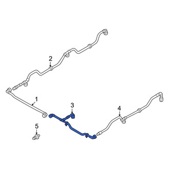 Volvo OE - Upper Drive Motor Battery Pack Coolant Hose