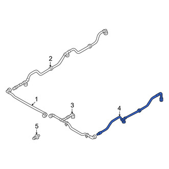 Volvo OE - Lower Drive Motor Battery Pack Coolant Hose