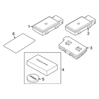 Volvo OE - Electrical - Keyless Entry Components