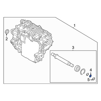 Volvo OE - Drive Axle Shaft O-Ring
