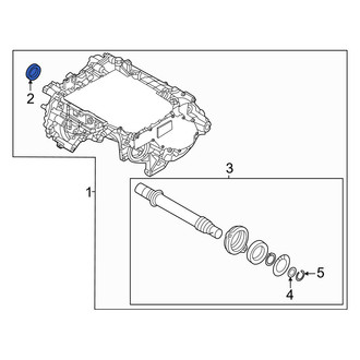 Volvo OE - Rear Drive Axle Shaft Seal