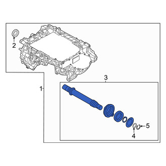 Volvo OE - Rear Drive Axle Shaft