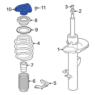 Volvo OE - Front Suspension Strut Mount