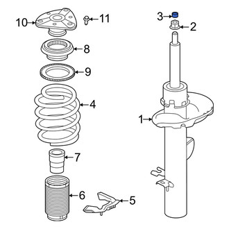Volvo OE - Suspension Strut Mount Cap