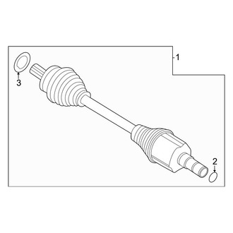 Volvo OE - Front Suspension - Drive Axles