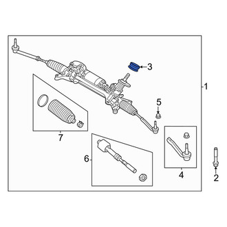 Volvo OE - Rack And Pinion Pinion Seal