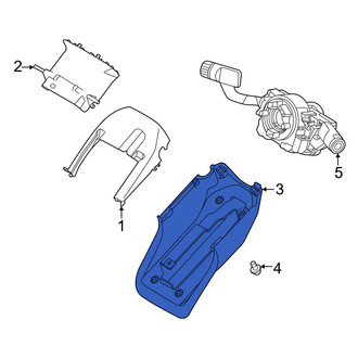 Volvo OE - Lower Steering Column Cover