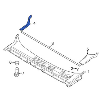 Volvo OE - Right Cowl Extension