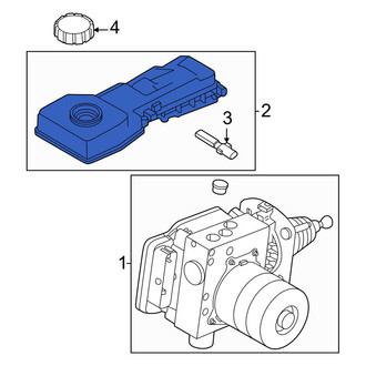 Volvo OE - Brake Master Cylinder Reservoir