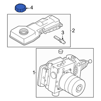 Volvo OE - Brake Master Cylinder Reservoir Cap