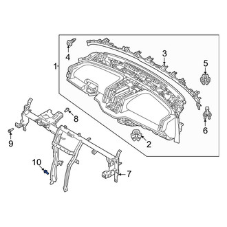Volvo OE - Instrument Panel Crossmember Bolt
