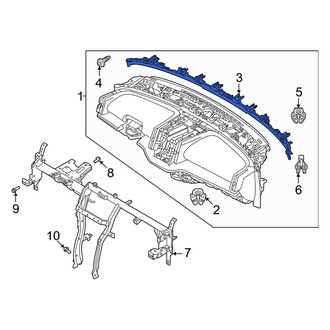 Volvo OE - Instrument Panel Trim Panel