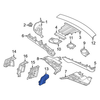 Volvo OE - Right Outer Dashboard Air Vent
