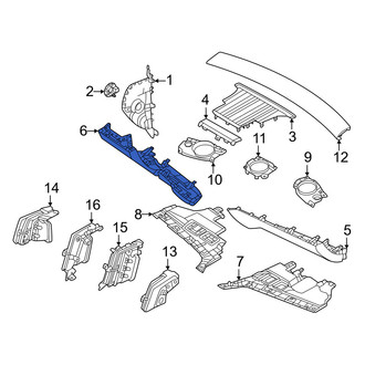 Volvo OE - Left Lower Instrument Panel Cover