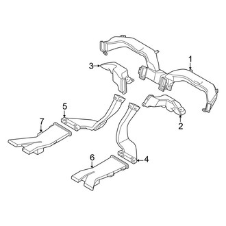 Volvo OE - Instrument Panel - Ducts