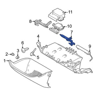 Volvo OE - Right Glove Box Housing Bracket